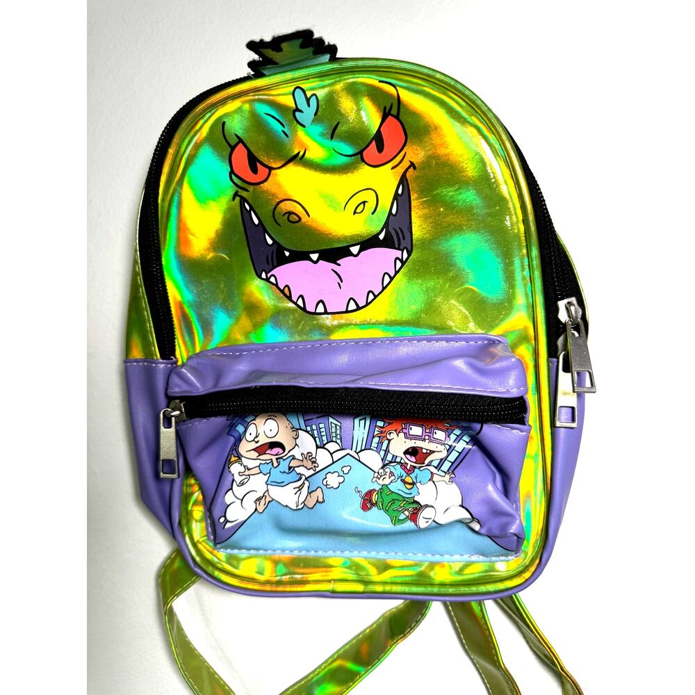 Nickelodeon Rugrats Reptar Holographic Mini Backpack - Picture 5 of 6